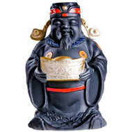金烏炭雕財神優(yōu)質(zhì)活性炭成型JW-SP016