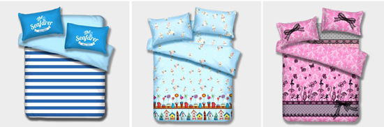 覺家居初夏時尚四件套讓臥室充滿靈性