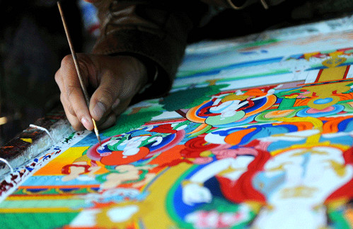 玩轉(zhuǎn)唐卡收藏五步走