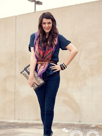 絲巾的“另類玩法”可以玩得醬紫酷??！