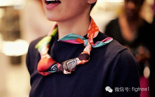 絲巾的“另類玩法”可以玩得醬紫酷??！